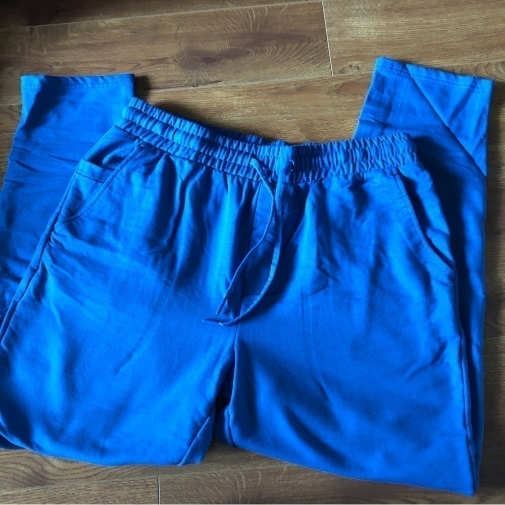 George blue straight leg sweatpants in size M